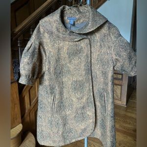Chelsea and Theodore Metallic Fall Jacket